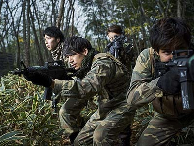 サバイバルゲームフィールド(サバゲー)施設でのルートサンプリング1