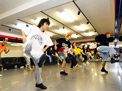 ダンススクールでのルートサンプリング1