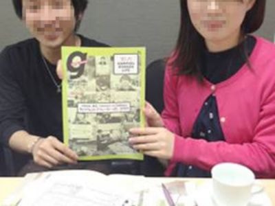 ウエディング施設でのWi-Fi訴求冊子サンプリング事例4