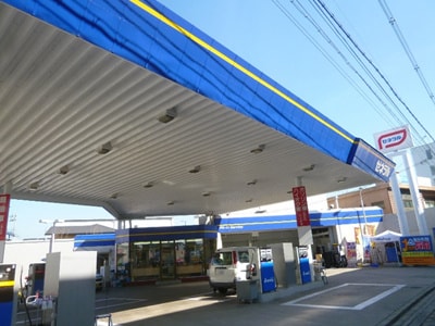 ガソリンスタンドでの缶コーヒーリニューアル時サンプリング事例4