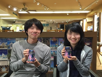 商業施設新規オープンを告知するガソリンスタンドサンプリング事例3