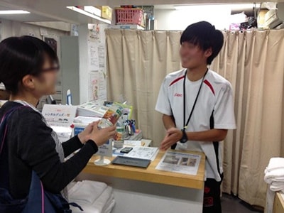 ランニング施設での糖質ゼロ発泡酒サンプリング事例4