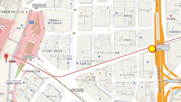 店舗オープン告知ポケットティッシュの街頭配布事例5