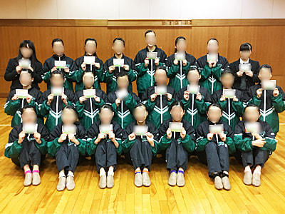 高等学校部活動に所属している女子生徒に向けた薬用化粧水/薬用洗顔フォーム試供品セットのサンプリング事例4