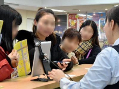 訪日外国人向けJ観光案内カウンターでのルートサンプリング