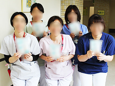 5月12日「国際看護の日」に合わせ看護師に向けた大手化粧品メーカーのスキンケアシリーズのサンプリング事例2