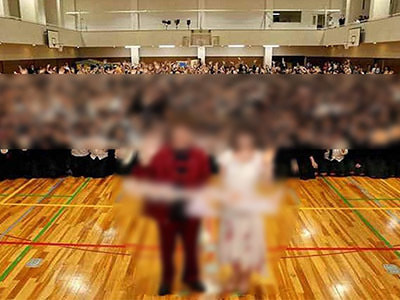 高等学校における映画出演キャストサプライズ訪問プロモーション2