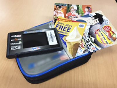 訪日外国人向けレンタルWiFiチラシ同梱
