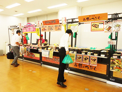 オフィスビル内弁当テナントでのルートサンプリング2