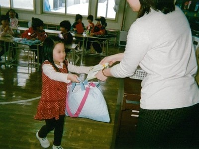 幼稚園・保育園でのママ向けシャンプーサンプリング事例2