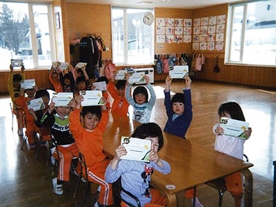 幼稚園・保育園でのママ向けシャンプーサンプリング事例3