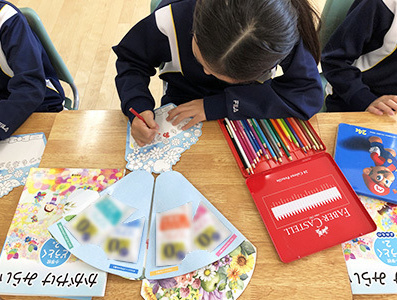 小学校での大手メーカー柔軟剤のサンプリング事例3
