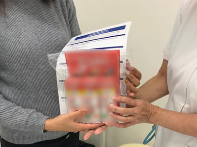 産婦人科に来院する妊産婦に向けた某かぜ薬ブランド滋養内服液のサンプリング事例3