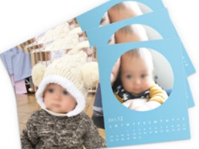 ママ向け写真共有アプリ無料フォトカレンダー同梱広告1