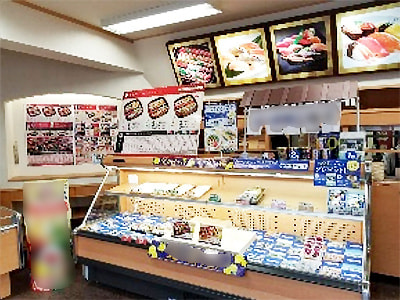 お持ち帰り寿司チェーンＫ店頭サンプリング2