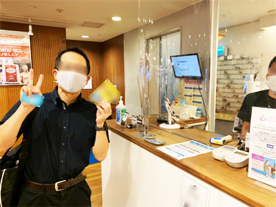 スポーツをする男女に向けた身体疲労に効く入浴剤のサンプリング事例1