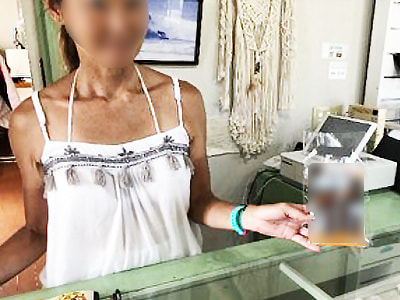 海沿い施設でのサーファーに向けた大手製薬会社製日焼け用オイルのサンプリング事例4