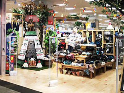 キャンプ・アウトドア用品店でのサンプリング1