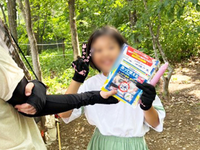 キャンプ場での繰り返し使用できる丈夫なキッチンペーパーサンプリング事例4