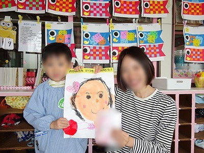 幼稚園に通っている園児のママに向けたシャンプーのサンプリング事例3