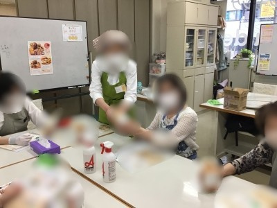 大手料理教室におけるごま油サンプリング事例4